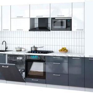 Кухонный гарнитур Мила Gloss 3.2-ПМ2 21век