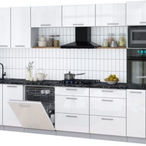 Кухонный гарнитур Мила Gloss 3.4-ПМ1-2 21век