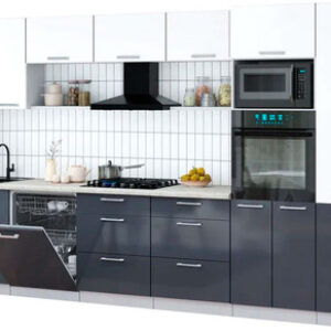 Кухонный гарнитур Мила Gloss 3.4-ПМ1 21век