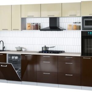 Кухонный гарнитур Мила Gloss 3.5-ПМ3 21век