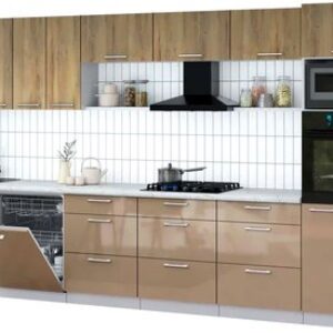 Кухонный гарнитур Мила Gloss 3.6-ПМ1-2 21век