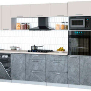 Кухонный гарнитур Мила Gloss 3.7-ПМ3 21век