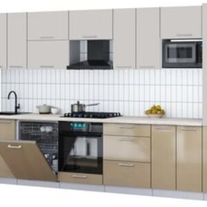 Кухонный гарнитур Мила Gloss 3.8-ПМ2 21век