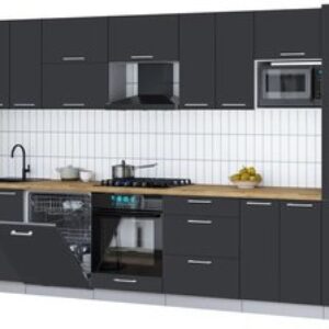 Кухонный гарнитур Мила Gloss 3.8-ПМ2 21век