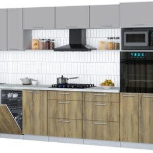 Кухонный гарнитур Мила Gloss 3.9-ПМ3 21век