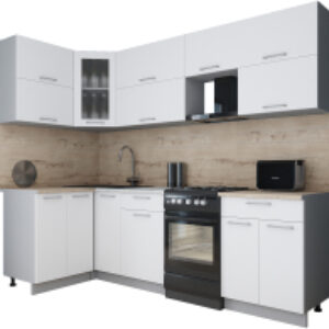 Кухонный гарнитур Мила Gloss 50-12x25 21век
