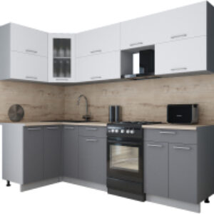Кухонный гарнитур Мила Gloss 50-12x25 21век