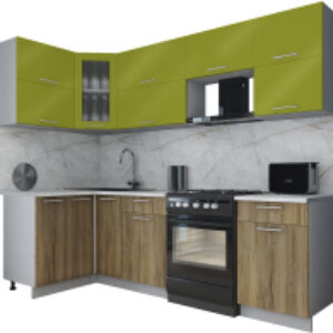 Кухонный гарнитур Мила Gloss 50-12x26 21век