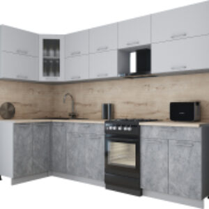 Кухонный гарнитур Мила Gloss 50-12x28 21век