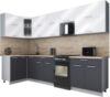 Кухонный гарнитур Мила Gloss 50-12x30 21век