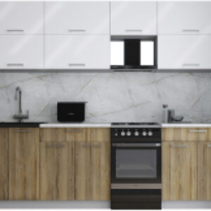 Кухонный гарнитур Мила Gloss 50-25 21век