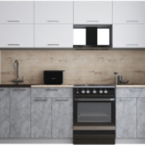 Кухонный гарнитур Мила Gloss 60-24 21век