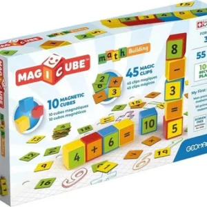 Развивающий игровой набор Магнитные кубики учим математику GM256 21век