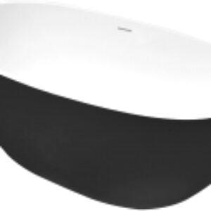 Ванна акриловая GR-2403M Black Classic 150x78 21век