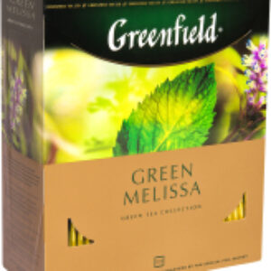 Чай пакетированный Green Melissa зеленый / Nd-00001842 21век