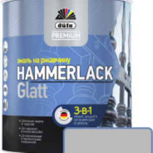 Эмаль Hammerlack на ржавчину гладкая RAL7040 21век