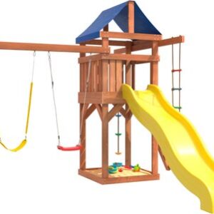 Игровой комплекс С гибкими качелями и лодочкой IgroWoods ДП-11 21век