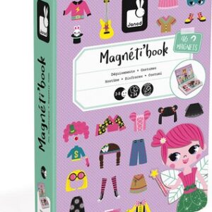 Развивающая игра Книга-игра Девочки в одеждах магнитная J02718 21век