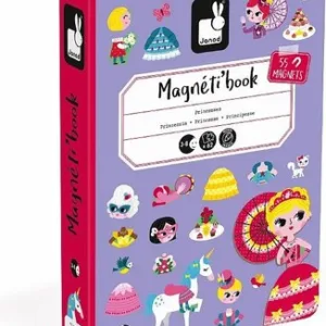 Развивающий игровой набор Книга-игра Принцессы магнитная J02725 21век