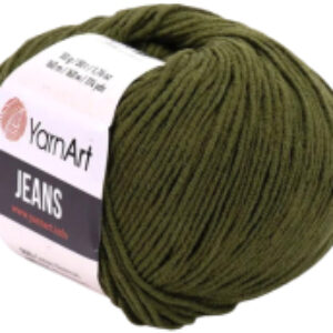 Пряжа для вязания Jeans 55% хлопок