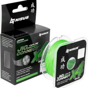 Леска плетеная JIG Connect X4 PE Light Green 1.5 0.20mm / T-N-JC-X4-0.20-150-LG 21век