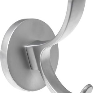 Крючок для одежды KR 0350 SC двухрожковый 21век