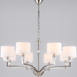 Люстра LH71123/8 SN/WH 21век