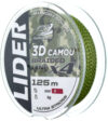 Леска плетеная Lider 3D Camou X4 0.40мм 125м / 3DC-040 21век