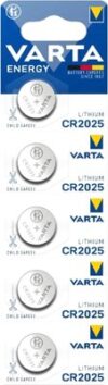 Комплект батареек Lithium CR2025 3V / 6025229405 21век