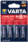 Комплект батареек Longlife Max Power Bli 4 AA / 04706101404 21век