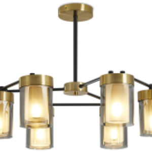 Люстра Lora FR5432PL-06BBS 21век