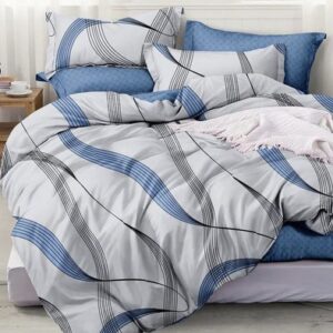 Комплект постельного белья Поплин Luxe 2сп с европростыней / П-379 21век