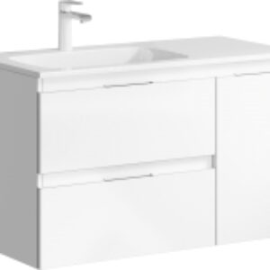 Тумба с умывальником Malaga 90 L / ACC0109LW 21век