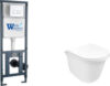 Унитаз подвесной с инсталляцией Marberg 410 + Telbach 004 GL-WT + Mar 410 SE GL-WT 21век