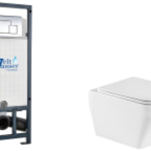 Унитаз подвесной с инсталляцией Marberg 507 + Hofbach 041 GL-WT + Mar 507 SE 21век