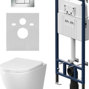 Унитаз подвесной с инсталляцией Master Fit / IS100251.801900 21век