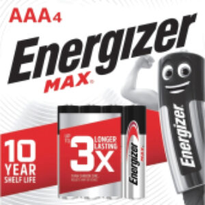 Комплект батареек MAX E92 LR03/AAA BP4/48 21век