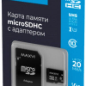 Карта памяти microSDHC 8GB class 10 UHS-I (1) 21век