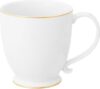 Кружка New Bone China Белая с золотом / 420738 21век