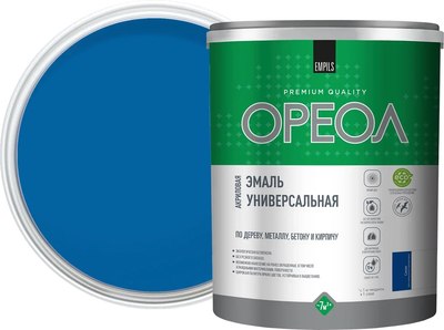 Эмаль Акриловая полуматовая 21век