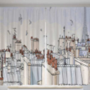 Шторы Городской пейзаж / p_10521 21век