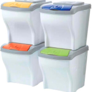 Система сортировки мусора Pattumiera Poker Set 4 Pz 21век