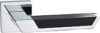 Ручка дверная Атриум PC/Black / Z1909E15 21век