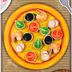 Развивающая игра Липучка. Пицца морская / PE720-51 21век