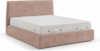 Двуспальная кровать Pegaso 160x200 с ПМ велюр River 21век