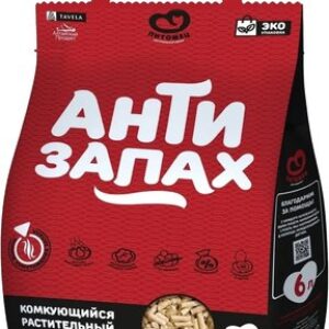 Наполнитель для туалета Антизапах Растительный комкующийся 21век