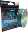Леска плетеная Power Braid X4 0.10мм 21век