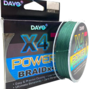 Леска плетеная Power Braid X4 0.10мм 21век
