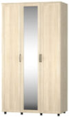 Шкаф Гармония трехстворчатый с зеркалом 21век