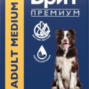 Сухой корм для собак Premium Dog Adult Medium с индейкой и телятиной / 5063185 21век